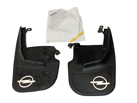 NEU Satz Schmutzfänger Spritzlappen hinten Opel Omega A Stufenheck