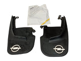 NEU Satz Schmutzfänger Spritzlappen hinten Opel Omega A Stufenheck