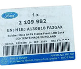 NEU Fußmatten Gummi Teppich Fußraum vorne Original Ford Fiesta Puma