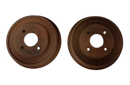 NEU Satz Bremstrommeln Hinterachse 4-Loch Original Sachs Ford Sierra Ford Capri