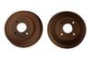 NEU Satz Bremstrommeln Hinterachse 4-Loch Original Sachs Ford Sierra Ford Capri