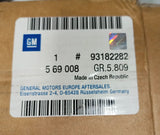 NEU Satz Bremsscheiben Vorderachse Ø256mm Original Opel Kadett E Astra F Vectra