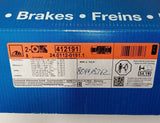 NEU Satz Bremsscheiben hinten Ø305mm ATE Opel Movano Renault Master Nissan NV400