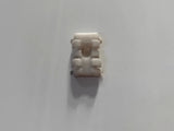 2 Befestigungsklammern Clips Zierleiste Dachrahmen hinten Opel Senator B Omega A