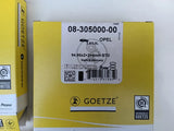 NEU Set 4 x Kolbenringsatz GOETZE CIH Rekord D E Manta Ascona B 2.0 3.0 N S E