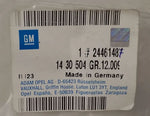 NEU Verkleidung Abdeckung Blende Mittelkonsole hinten Original Opel Vectra C