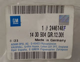 NEU Verkleidung Abdeckung Blende Mittelkonsole hinten Original Opel Vectra C