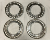 Set 4 Radzierringe Radkappen Opel Kadett Rekord Manta Ascona A B C D 13'' Zoll