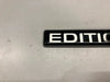 NEU NOS Schriftzug Emblem "Edition 1.6i" hinten Original Opel Kadett E Cabriolet