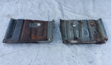 Bodenbleche Fußraum hinten links rechts Original Opel Senator B Omega A
