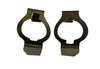 NEU 2x Clips Rohr Schlauch Wasserablauf Schiebedach Orig Opel Astra F Omega B