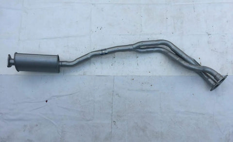 NEU NOS Original GM Hosenrohr Auspuffrohr Schalldämpfer Opel Omega A 1.8 2L