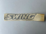 NEU Aufkleber Schriftzug "SWING" Vordertür grau schwarz Orig Opel Opel Corsa A