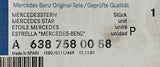 NEU Mercedesstern Stern Heckklappe Original Mercedes W638 Vito Viano
