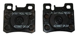 NEU Bremsbeläge Bremsklötze Hinterachse Original Mercedes W202 W124 R129 W210
