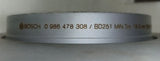 NEU SATZ Bremsscheiben Vorderachse Ø256mm Original Bosch für VW Seat