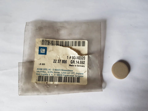NEU NOS Abdeckkappe Verkleidung Heckklappe hinten beige Original Opel Vectra B