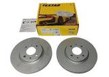 NEU Satz Bremsscheiben Vorderachse Ø 257mm Textar Citroën Fiat Peugeot Lancia