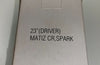 NEU Wischerblatt Fahrerseite Original GM Chervolet Matiz Spark 96898048