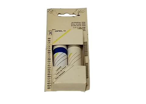 NEU NOS Lackstift Set arubablau 20A Original Opel