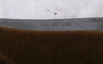 Verkleidung D Säule hinten links hellgrau platingrau Original Audi 80 B4