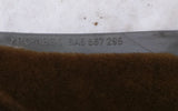 Verkleidung D Säule hinten links hellgrau platingrau Original Audi 80 B4