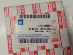 NEU NOS Zierstreifen Farbstreifen schwarz Original Opel 97713888 2148072