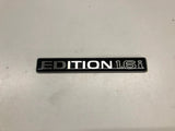 NEU NOS Schriftzug Emblem "Edition 1.6i" hinten Original Opel Kadett E Cabriolet