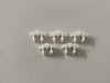 NEU 5 Stück Clips Klemmfeder Chrom Zierleiste Stoßstange Opel Senator B 90349059