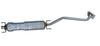 NEU Auspuff Mittelschalldämpfer Mitteltopf Bosal Opel Vectra B 2.0 2.2 DTI