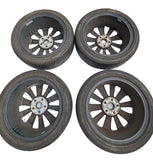 Satz 4 Alufelgen Kompletträder Orig Toyota Corolla E15 E21 E210 225 45 R17 94V