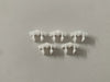 NEU 5 Stück Clips Klemmfeder Chrom Zierleiste Stoßstange Opel Senator B 90349059