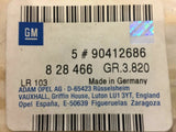 NEU NOS Dichtung Drosselklappenstutzen an Saugrohr Original Opel 2.0 Astra G