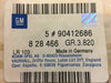 NEU NOS Dichtung Drosselklappenstutzen an Saugrohr Original Opel 2.0 Astra G