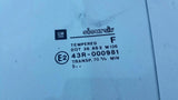 NOS Fensterscheibe Hintertür hinten links klar Original Opel Vectra B