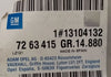 NEU Blende Sitz Schanier Vorne Links Innen anthrazit Orig Opel Corsa C Combo C