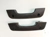 Satz 2 Türgriffe innen schwarz links rechts Original Opel Kadett C