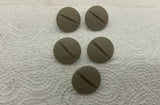 NEU NOS 5x Halteclips Dachhimmel grau Original Opel Combo B