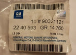 NEU 5 Stück Clips Seitenwandverkleidung Original Opel Kadett E Ascona C Astra F