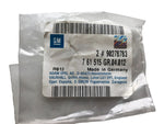 NEU NOS 2x Gewindeplatten Befestigung Handschalthebel Original Opel Omega A B