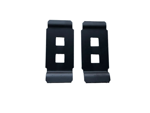 NEU NOS 2 Halter hinten für Stoßstange vorne links rechts Original Opel Kadett D
