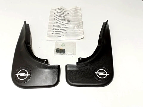NEU NOS Satz Schmutzfänger Schmutzlappen hinten Original Opel Omega B
