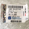 NEU Klammer Clip 3-fach Bremsleitung Radeinbau Orig Opel Monterey Frontera B