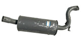 NEU Auspuff Endschalldämpfer hinten Original Opel Omega A Limousine 2.3D 23DT/R