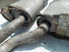 Satz Auspuff Mittelschalldämpfer links rechts Opel Senator B 2.6 3.0 12V