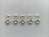 5 Klammern Clips Steinschlagschutz Schweller Original Opel Senator B Omega A