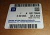 NEU Satz Bremsscheiben +Beläge Vorderachse Ø314mm Original Opel Vectra C Signum