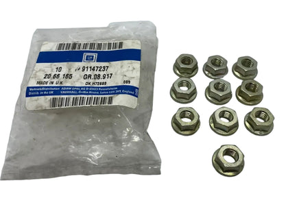 NEU NOS 10x Muttern Halter Befestigung Kupplungspedal Original Opel Frontera A