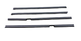 Set Fensterschachtleisten Türschacht Gummiabdichtung anthrazit Opel Senator B