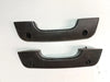Satz 2 Türgriffe innen schwarz links rechts Original Opel Kadett C